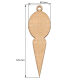 FDC Ornament-Set MDF - #469