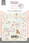 FDC Die-Cuts/Ephemera/Stanzteile - Shabby Baby girl Re-Design