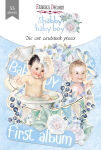 FDC Die-Cuts/Ephemera/Stanzteile - Shabby Baby Boy Re-Design