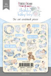 FDC Die-Cuts/Ephemera/Stanzteile - Shabby Baby Boy Re-Design