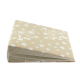 FDC Album - Blanko 20x20 cm Beige Stars