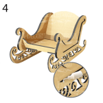 FDC Laserstanzteile MDF 3D - Schlitten Sled #100