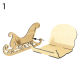 FDC Laserstanzteile MDF 3D - Schlitten Sled #100