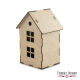FDC Laserstanzteil MDF 3D - House #7