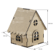 FDC Laserstanzteil MDF 3D - House #4