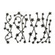FDC Chipboard-Set - Star Threads Black #602