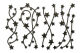 FDC Chipboard-Set - Star Threads Black #602