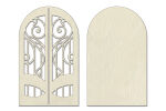 FDC Chipboard-Set - Art Nouveau door Black #574