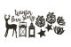 FDC Chipboard-Set - Winter Love Story 1 Black #240