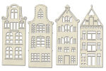 FDC Chipboard-Set - Winter in the city #165