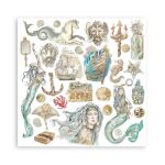 STP Paper Pad 8x8" - Songs of the Sea
