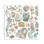 STP Paper Pad 8x8" - Songs of the Sea 