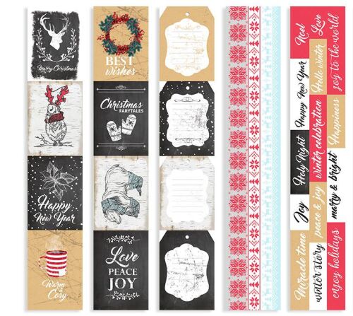 FDC Ephemera - Cut-Out Strips Christmas Fairy Tales
