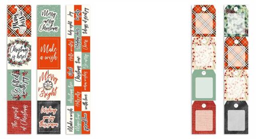 FDC Ephemera - Cut-Out Strips The Spirit of Christmas