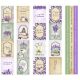 FDC Ephemera - Cut-Out Strips Lavender Provence