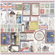 CBL Paper Pad 12x12" - Londons Calling 12BL