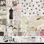 CBL Paper Pad 12x12" - Cygne Noir Patterns 8BL