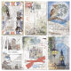 CBL Paper Pad 12x12" - Londons Calling Patterns 8BL