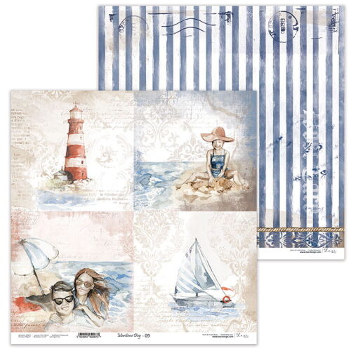 LSL Paper Pack 12"x12" - Maritime Day (Sonderedition von Paperheaven)