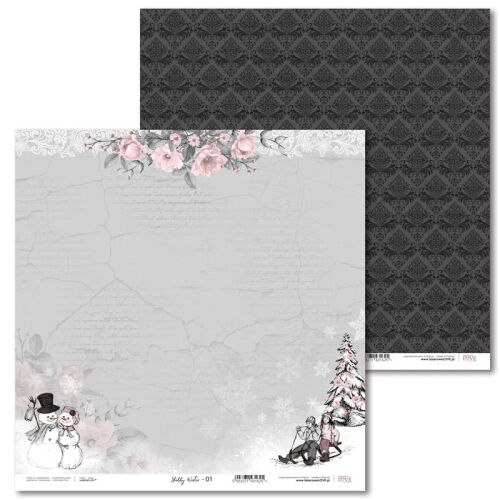 LSL Paper Pack 12"x12" - Shabby Winter (Sonderedition von Paperheaven)
