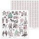LSL Paper Pack 12"x12" - Shabby Winter (Sonderedition von Paperheaven)