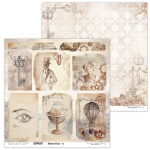 LSL Paper Pack 12"x12" - Steam Time (Sonderedition von Paperheaven)