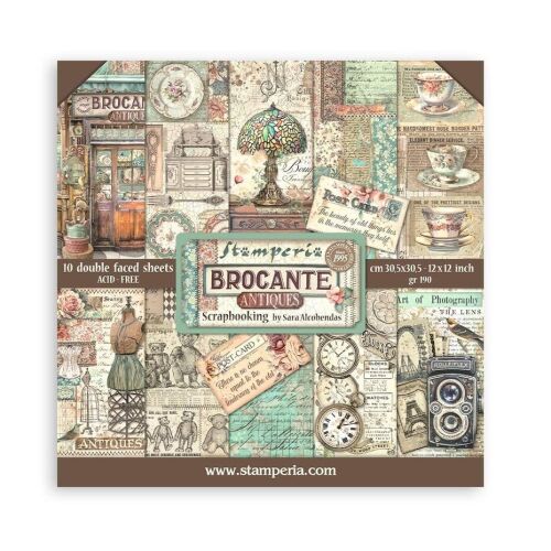 STP Paper Pad 12x12" - Brocante Antiques