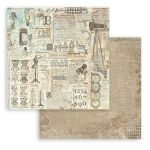 STP Paper Pad 8x8" - Brocante Antiques Backgrounds