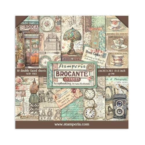 STP Paper Pad 8x8" - Brocante Antiques