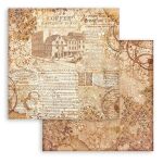 STP Paper Pad 12x12" - Coffee and Chocolate Background
