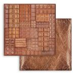 STP Paper Pad 12x12" - Coffee and Chocolate Background