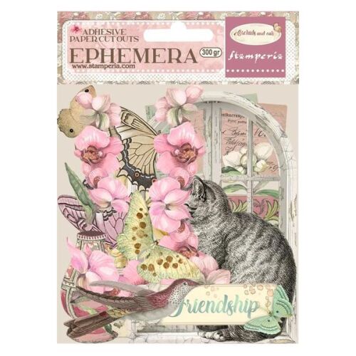 STP Ephemera - Orchid and Cats