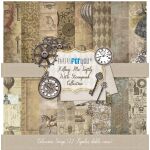 PFY Paper Pad 12x12" - Killing me softly with Steampunk