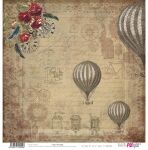 PFY Paper Pad 12x12" - Killing me softly with Steampunk