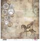 PFY Paper Pad 12x12" - Killing me softly with Steampunk