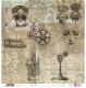 PFY Paper Pad 12x12" - Killing me softly with Steampunk