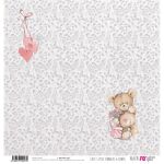 PFY Paper Pad 8x8" - Cute little Bunnies & Bears