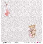 PFY Paper Pad 8x8" - Cute little Bunnies & Bears