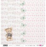 PFY Paper Pad 8x8" - Cute little Bunnies & Bears