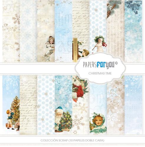PFY Paper Pad 8x8" - Christmas Time