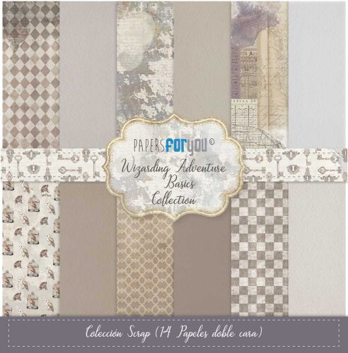 PFY Paper Pad 12x12" - Wizarding Adventure Basics