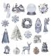 PFY Die-Cuts - Snow on the Forest 18 pcs