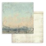 STP Paper Pad 8x8" - Voyages Fantastique Background