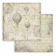 STP Paper Pad 8x8" - Voyages Fantastique Background