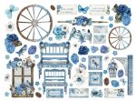 STP Die-Cuts/Ephemera/Stanzteile - Blue Land