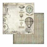 STP Cardstock - Voyages Fantastiques Air Balloon
