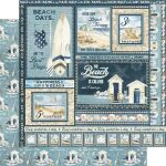 G45 Paper Pad 12"x12" - The Beach is calling