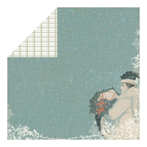 ATQ Cardstock - Glistening Sparkle Ice Princess