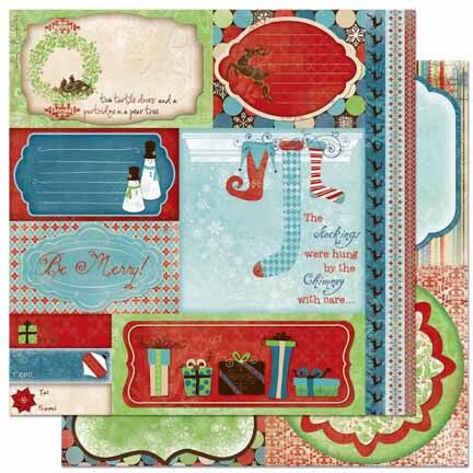 BOB Cardstock - Blitzen Cut-Outs