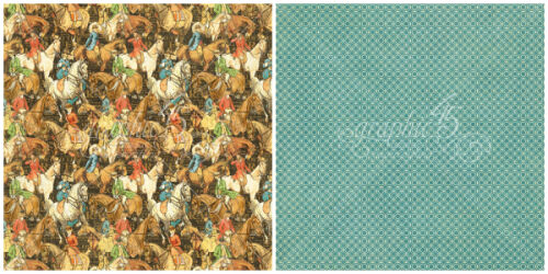 G45 Cardstock - Off to the Races Hot to Trot